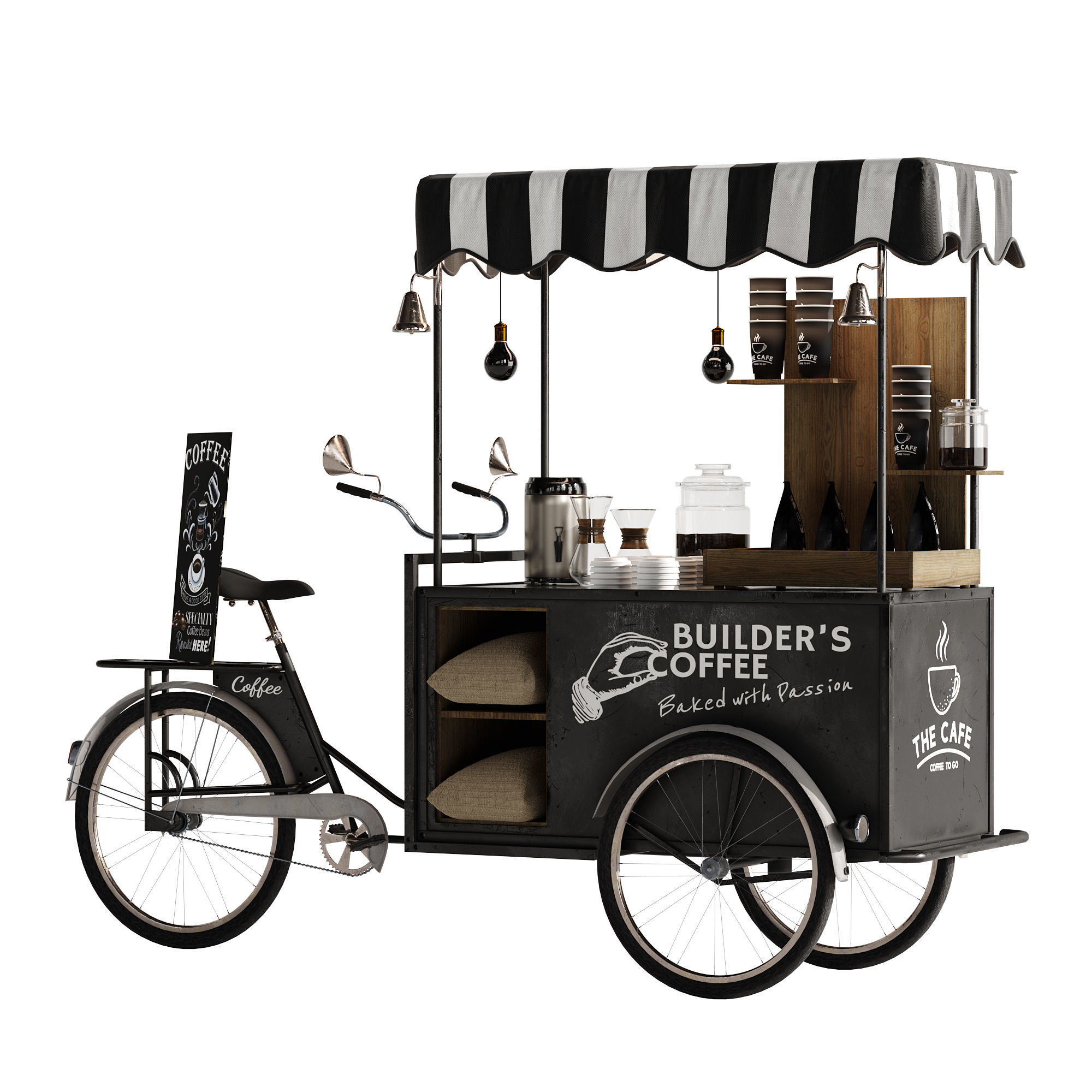 Coffee bike mobile set 3 3D model_18