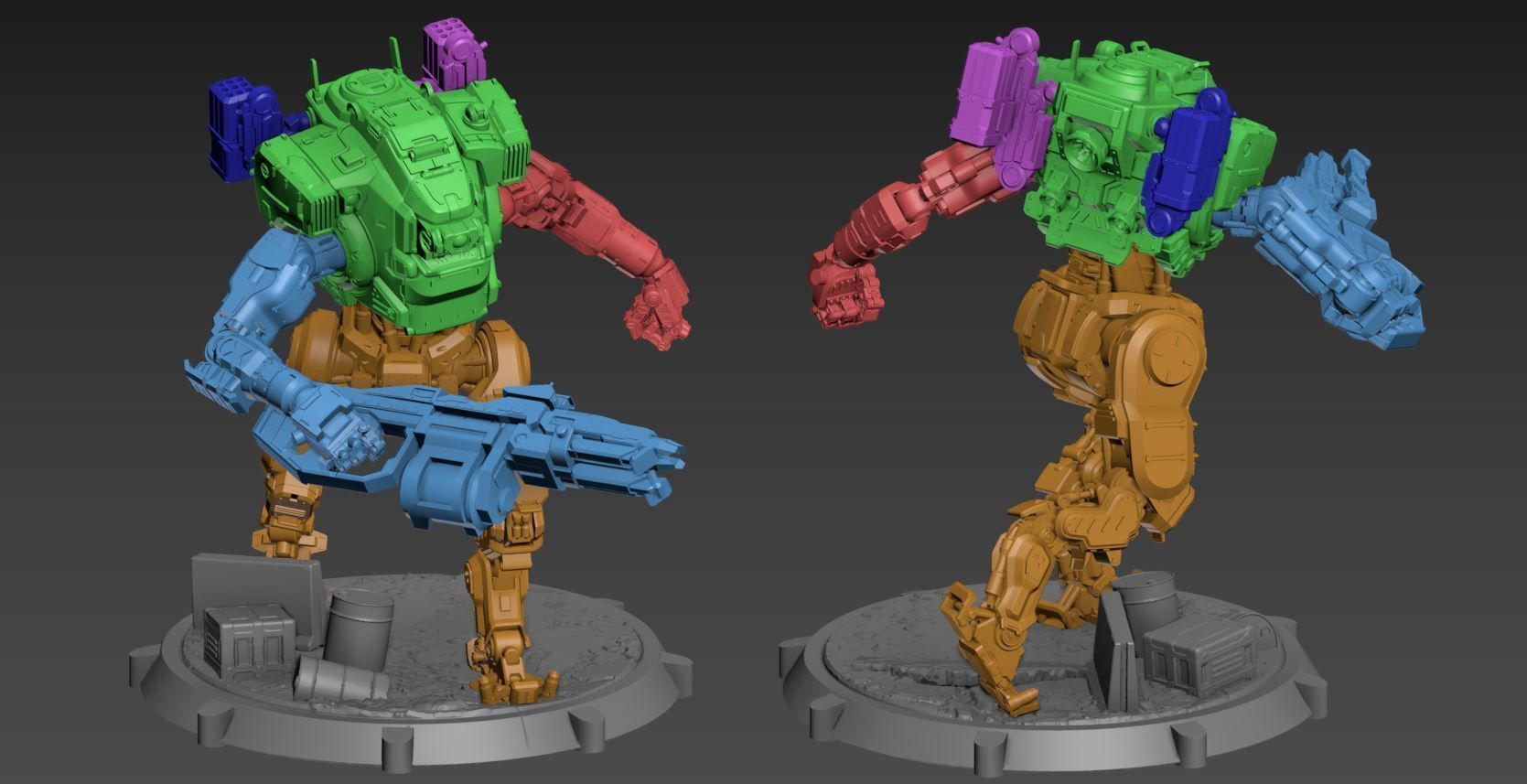 BT-7274 3D Printable 75mm 3D print model_3
