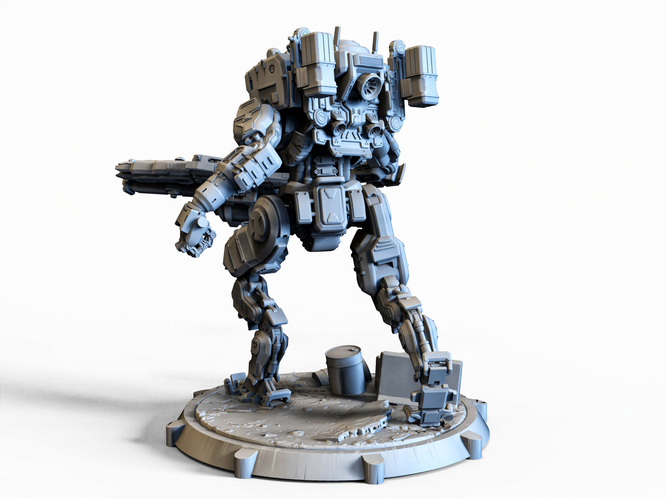 BT-7274 3D Printable 75mm 3D print model_2