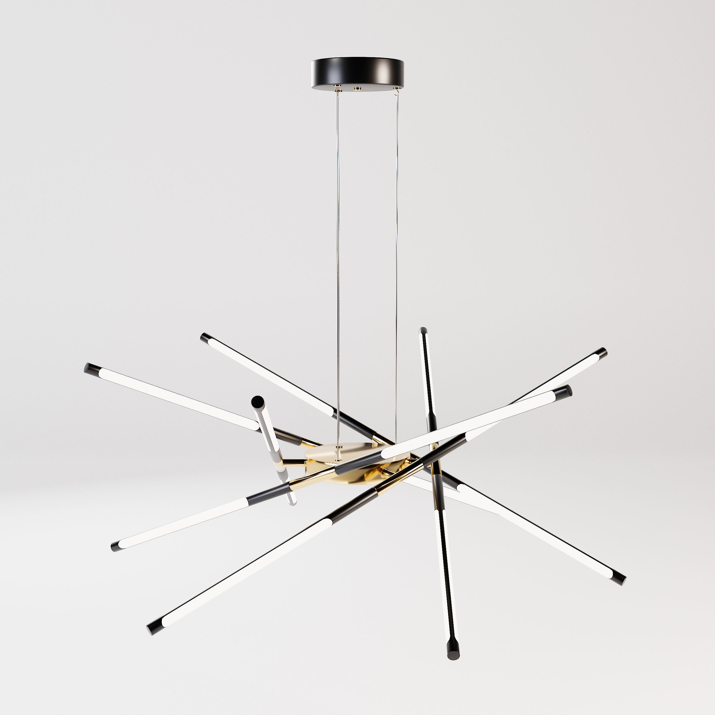 Modern Ceiling Lamp 3D model_1