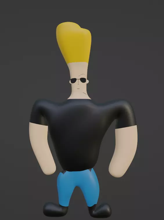 Jhonny Bravo 3D model