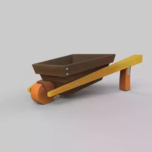 stylized cart
