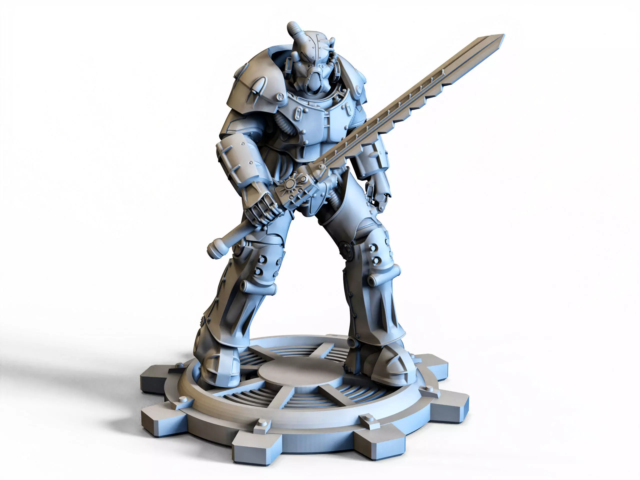 Enclave 3D Printable 32mm 3D print model