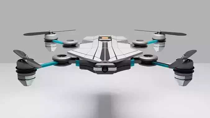 Drone Quadrocopter 3D model