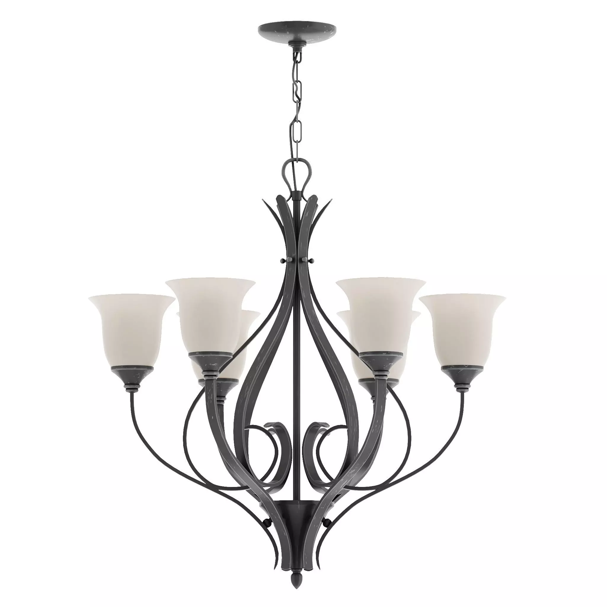 CAMBREE Chandelier 3D model_0