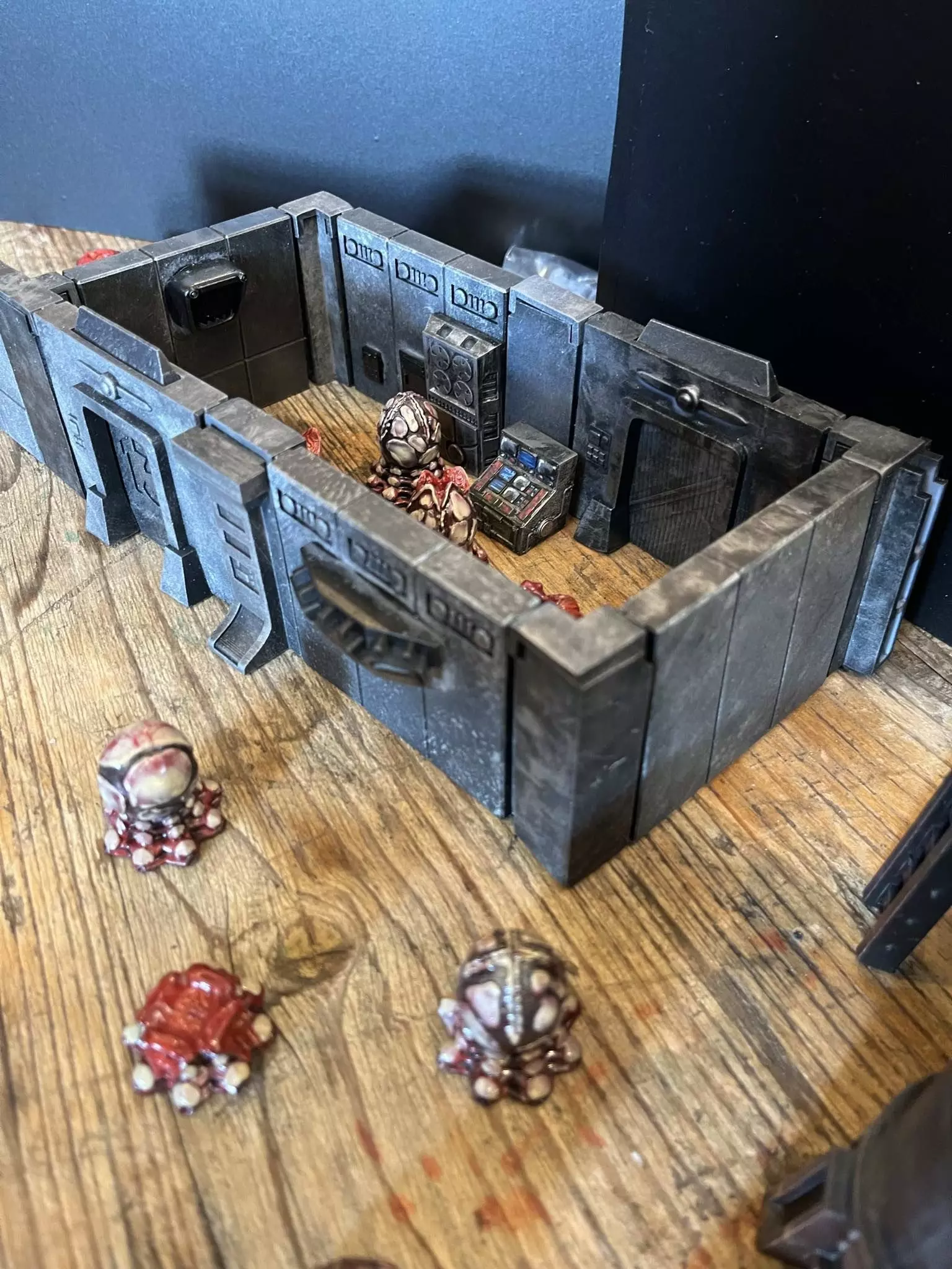 modular vault terrain 3D print model_7