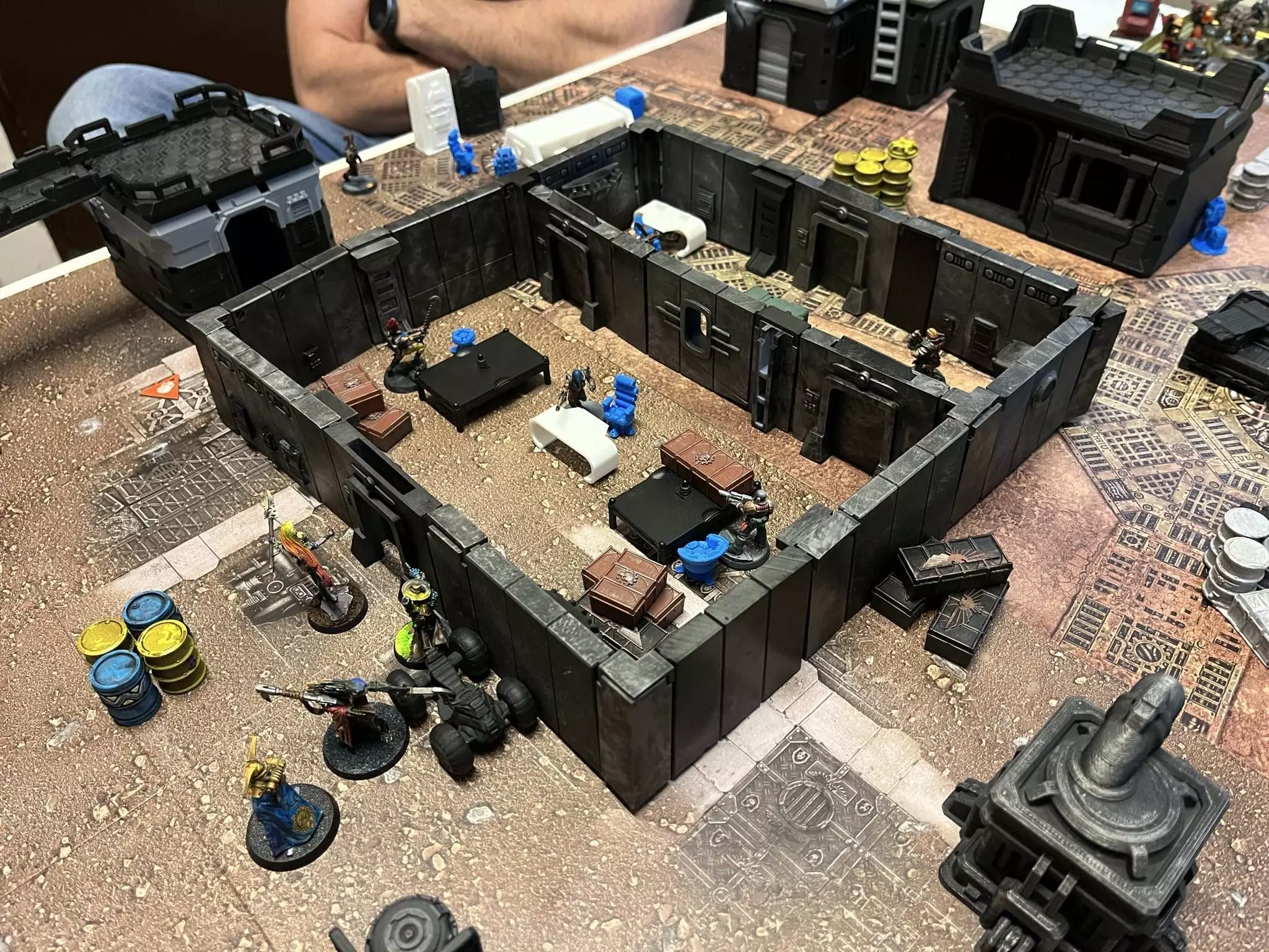 modular vault terrain 3D print model_5