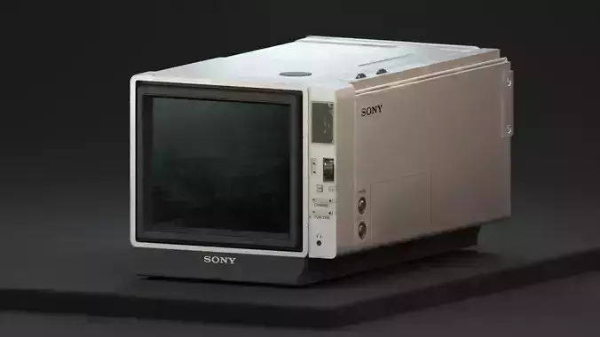 Retro Portable SONY TV