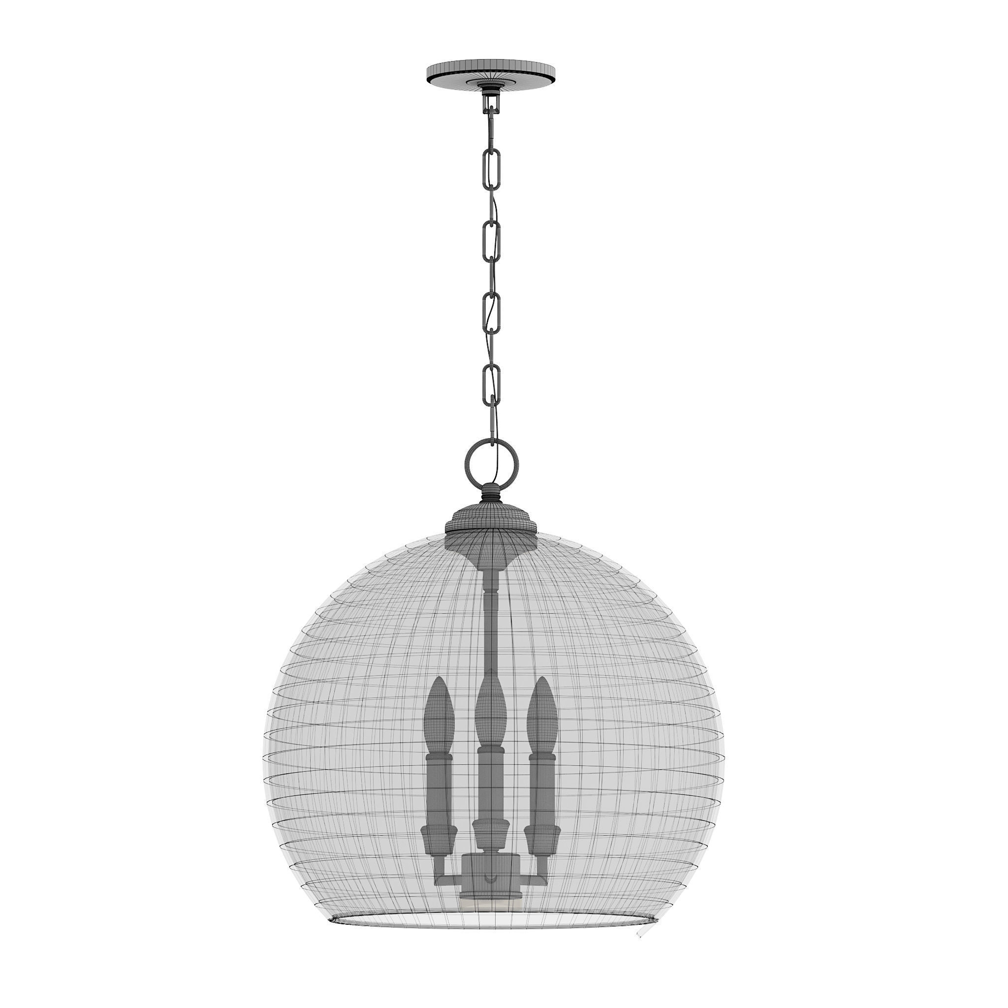 GENERATION LIGHTING FEISS LAWLER 3 LIGHT 3D model_1