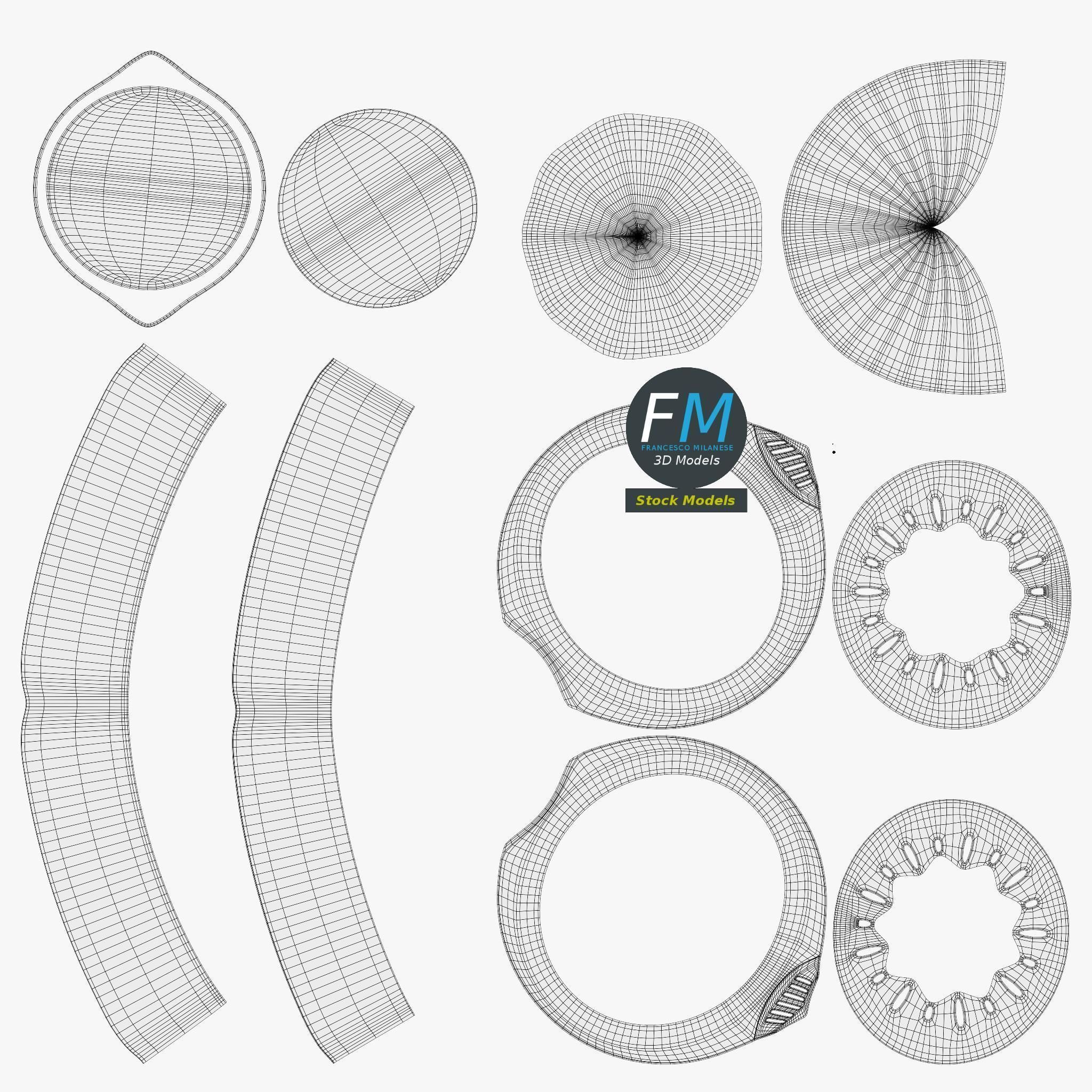 Juicer citrus 3D model_11
