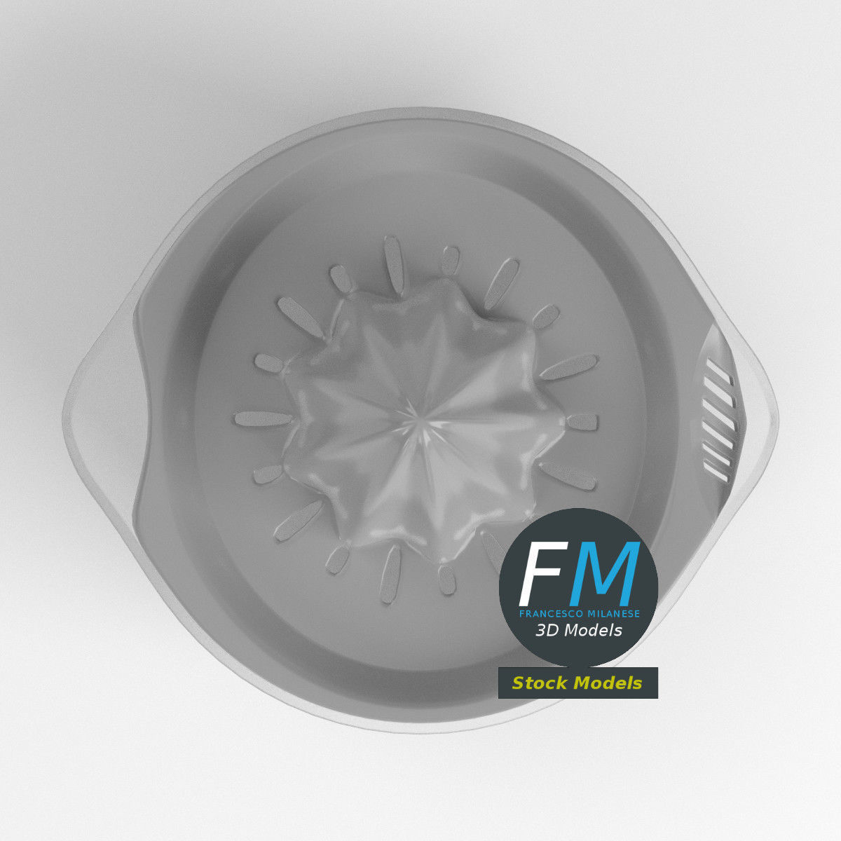 Juicer citrus 3D model_6