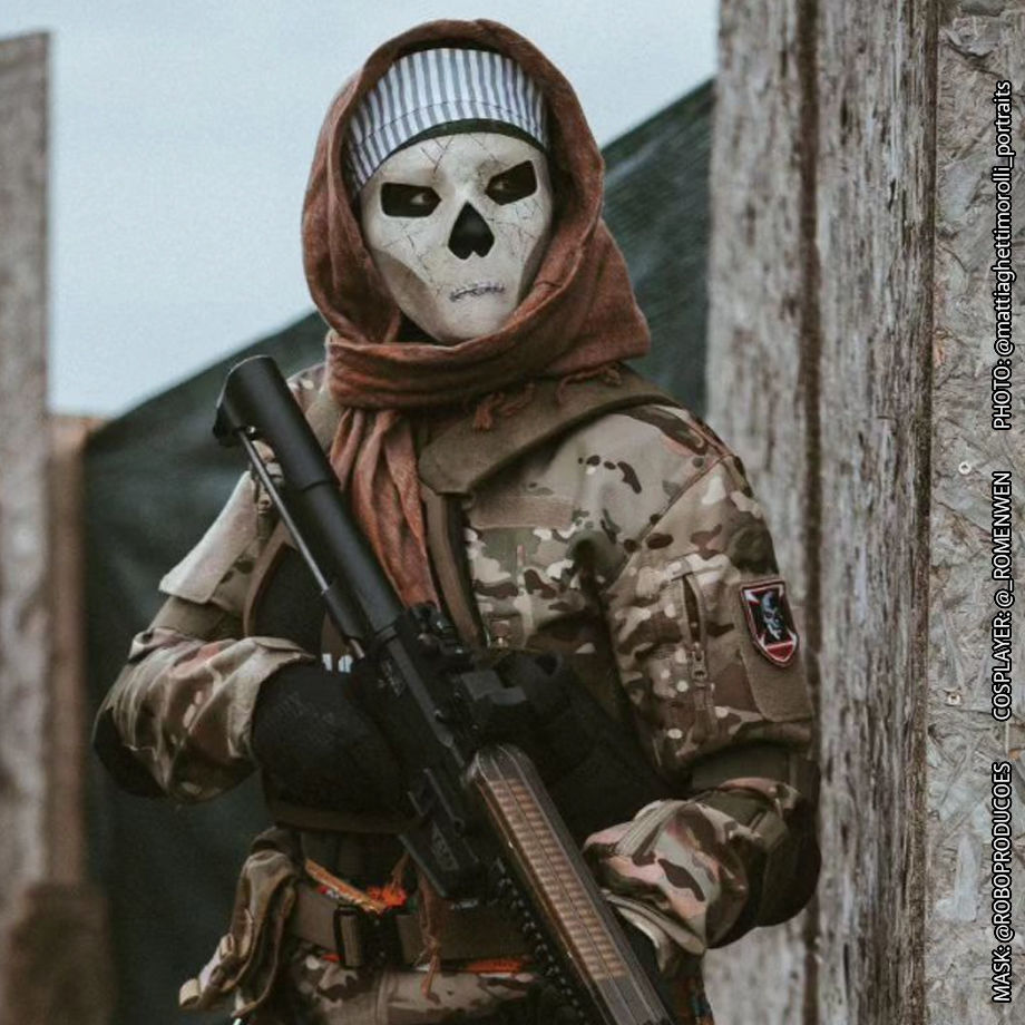 Farah Red Team 141 Mask - Call of Duty - MW2 - Warfare 3D print model_3