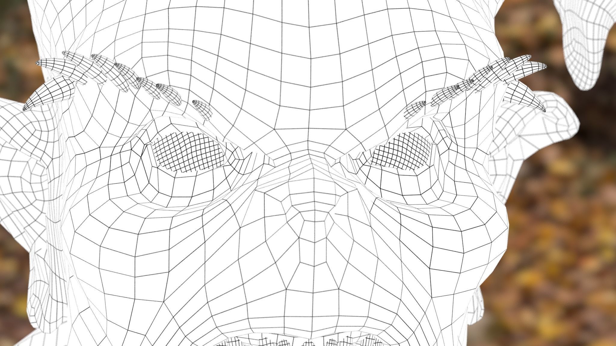 DEMONICOS 3D MODEL demon in woods 3D model_14