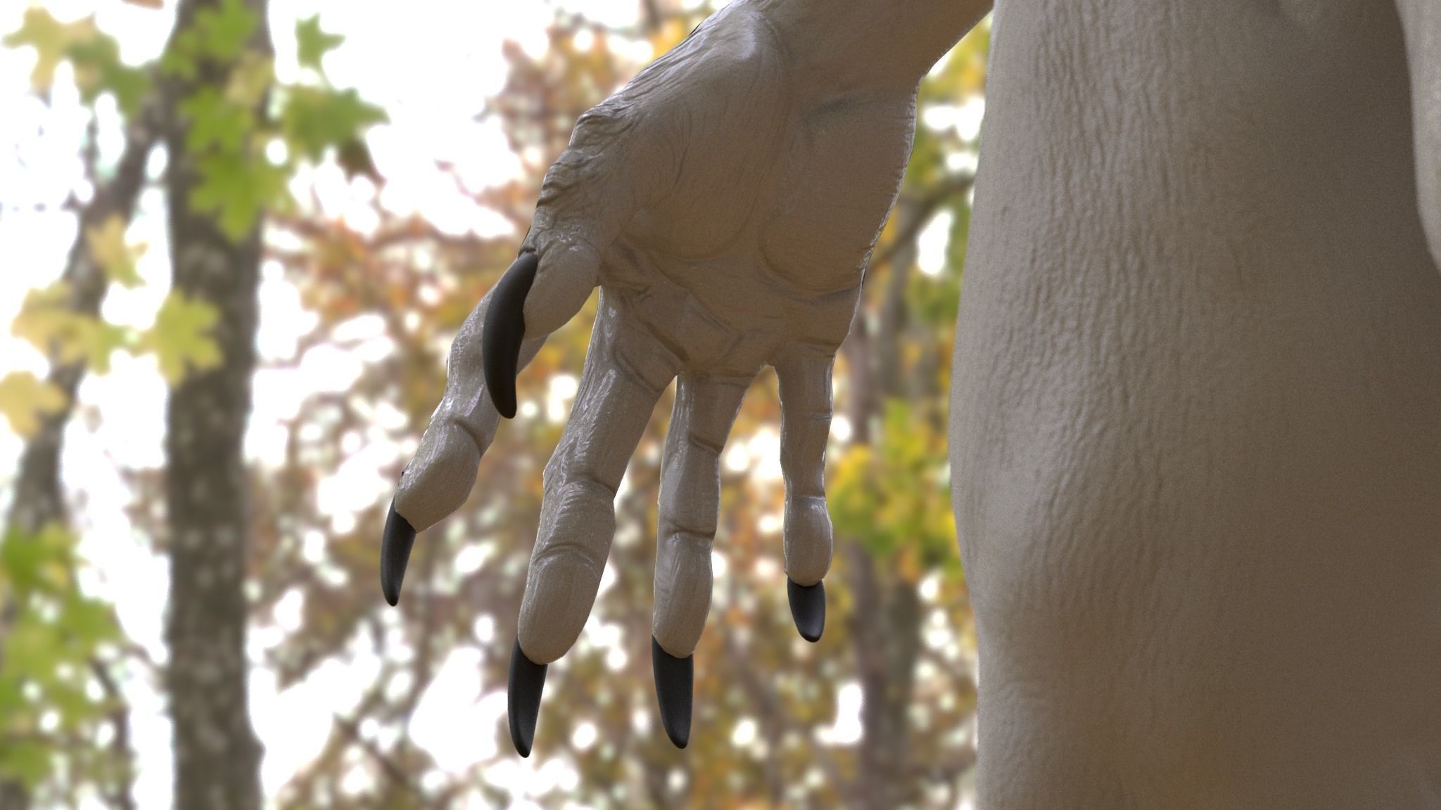 DEMONICOS 3D MODEL demon in woods 3D model_8