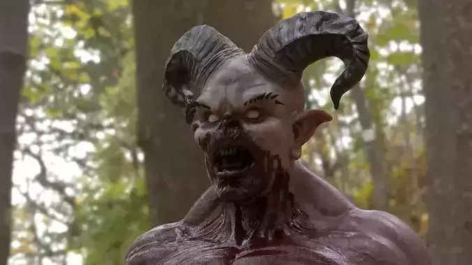 DEMONICOS 3D MODEL demon in woods