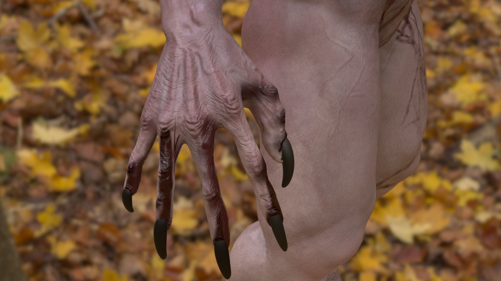 DEMONICOS 3D MODEL demon in woods 3D model_10