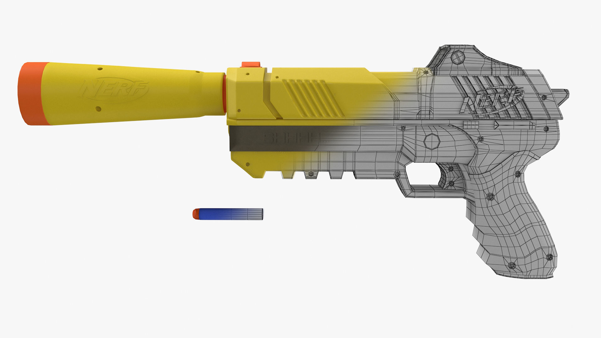 Nerf SP-L 3D model_6
