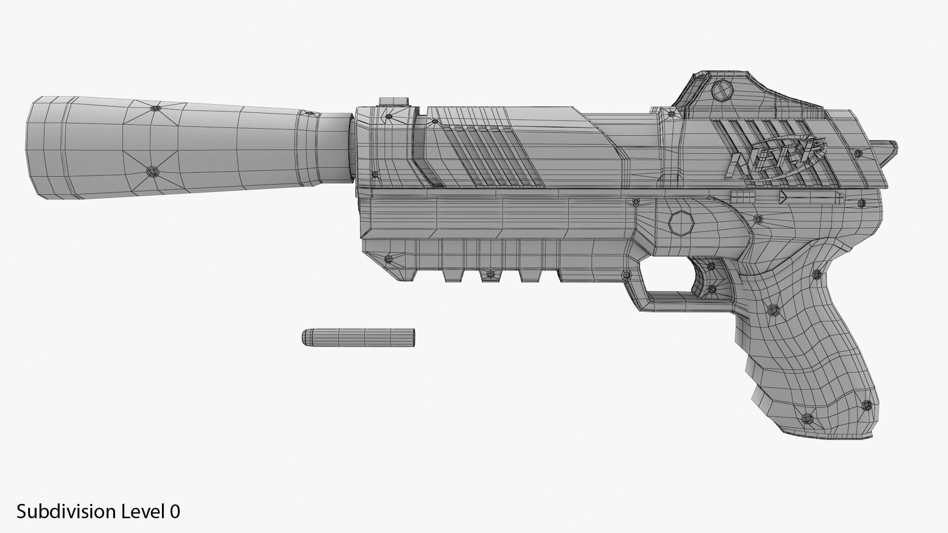Nerf SP-L 3D model_7