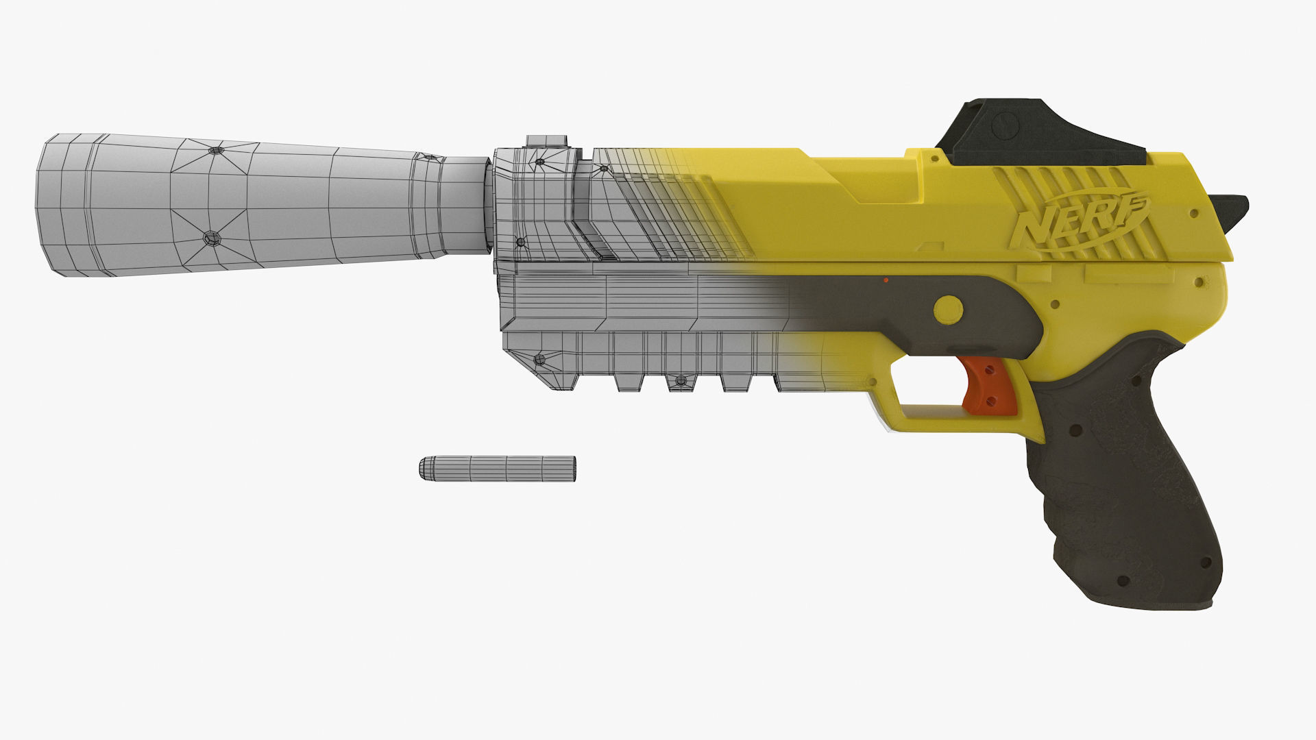 Nerf SP-L 3D model_5