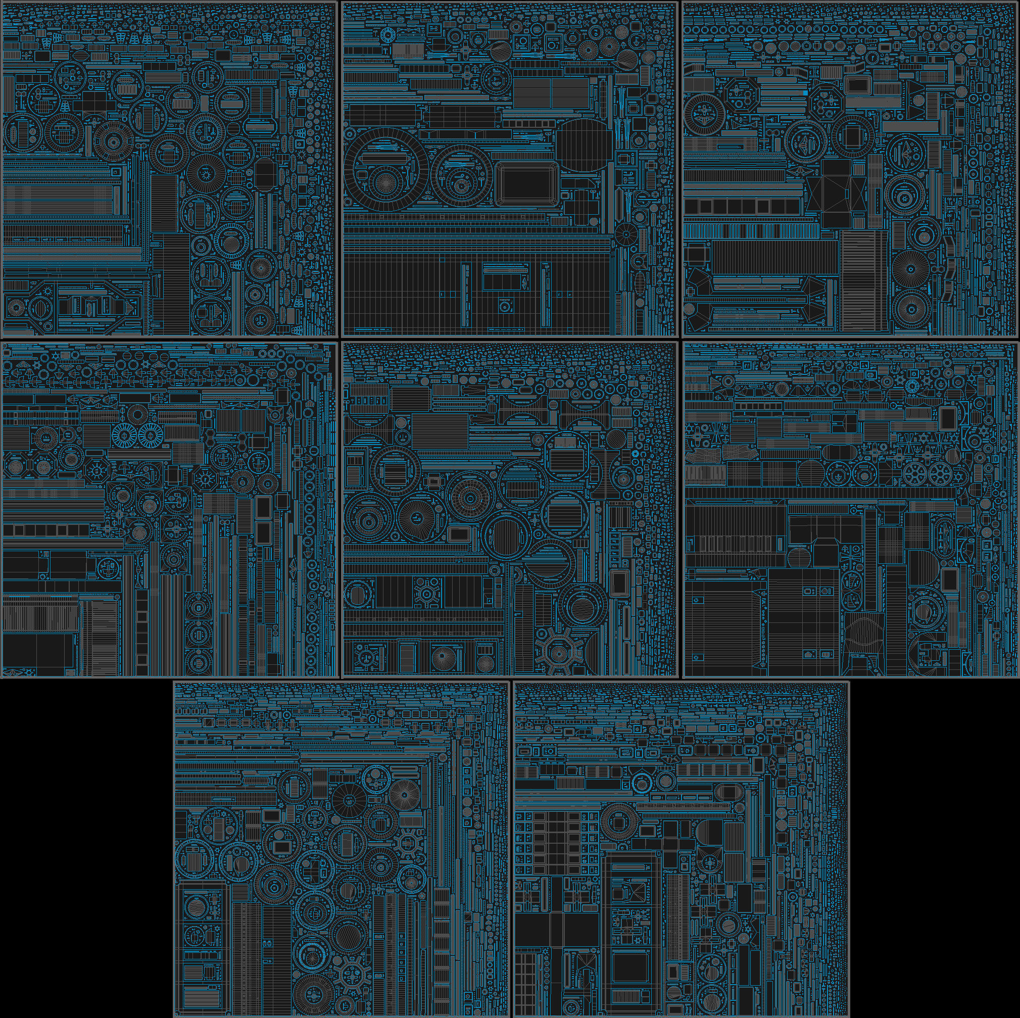Machinery devices pack Vol3 3D model