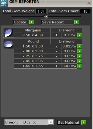 Knot pave diamond ring 3095 3D print model 3D print model_8