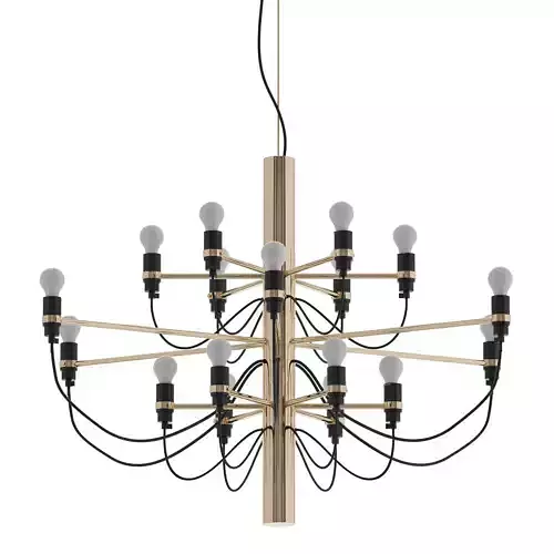 2097 Chandelier By Gino Sarfatti