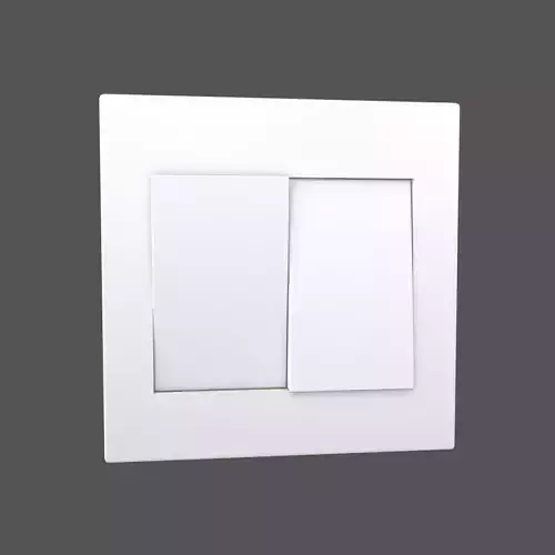 Light Switch v2 001 Low-poly 3D model