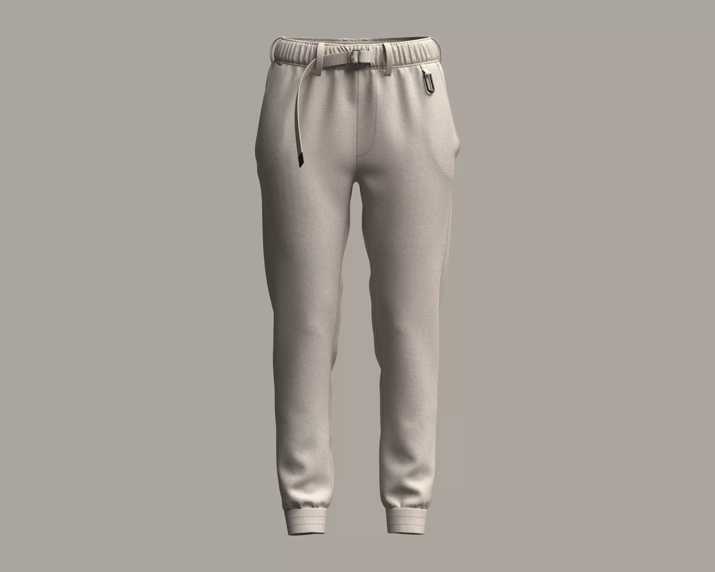 Ladies Woven Jogger 3D model