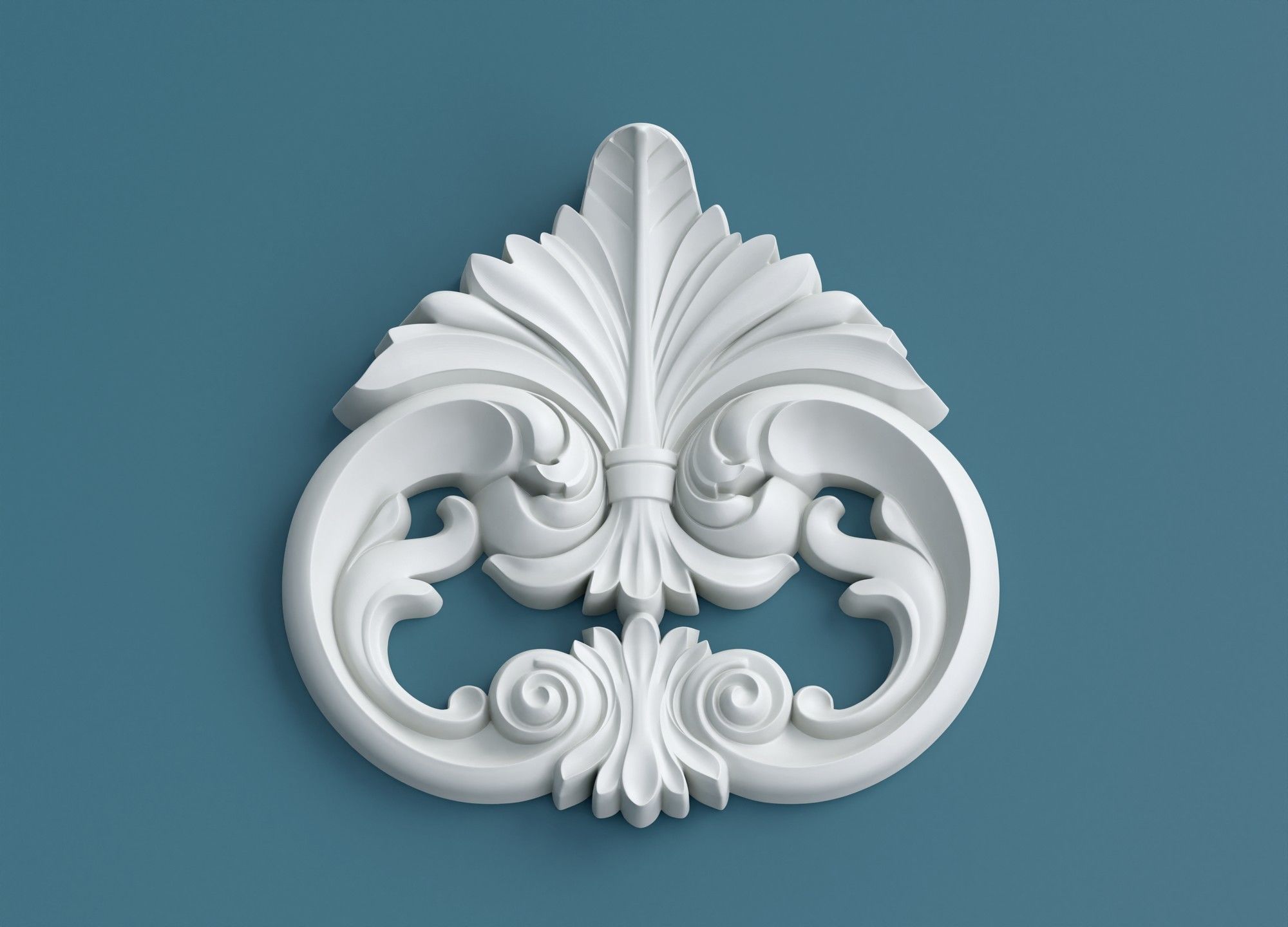 Frame pommel 3D model_9