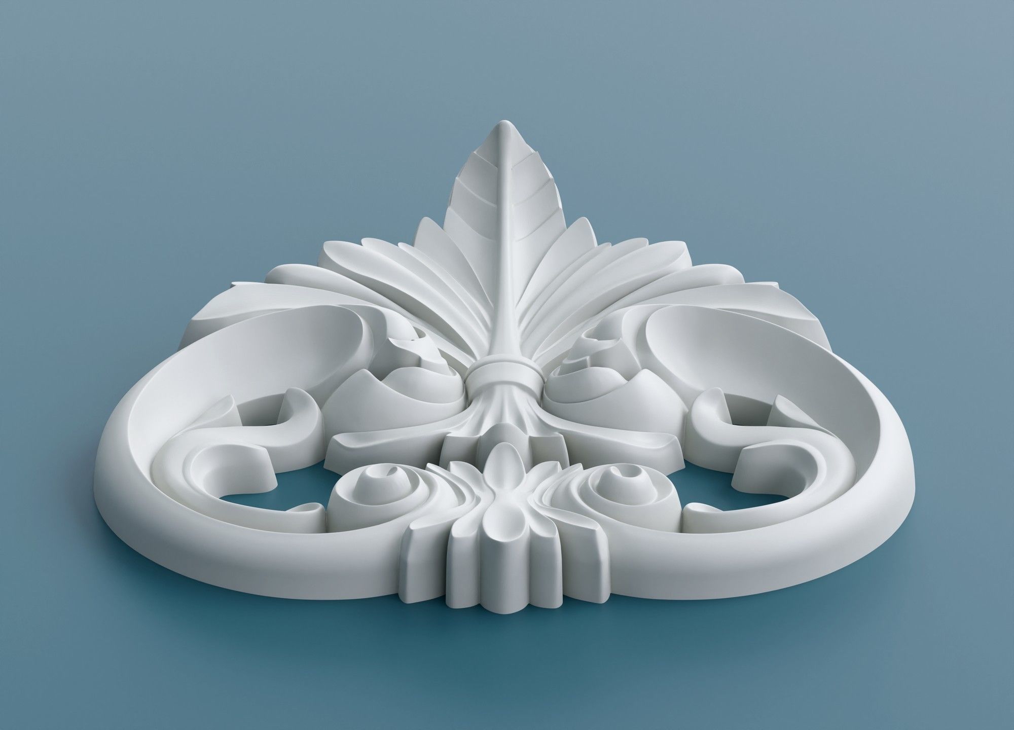 Frame pommel 3D model_4