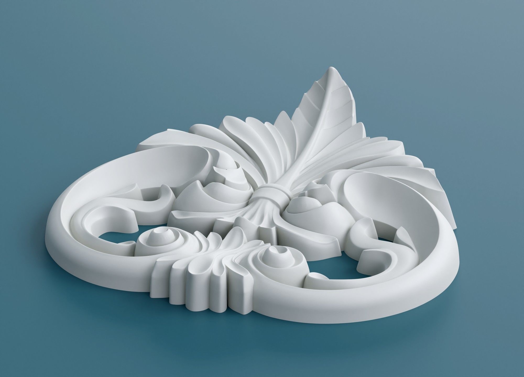 Frame pommel 3D model_7