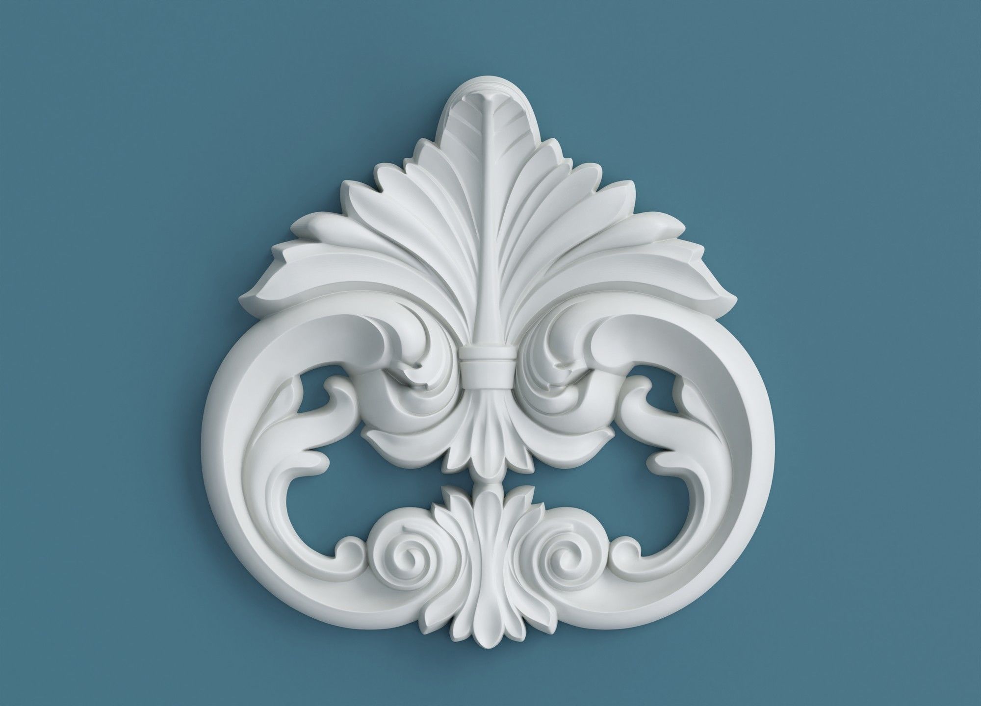 Frame pommel 3D model_1