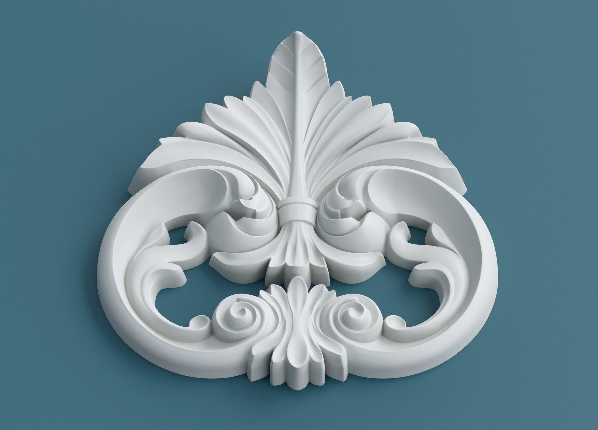 Frame pommel 3D model_5