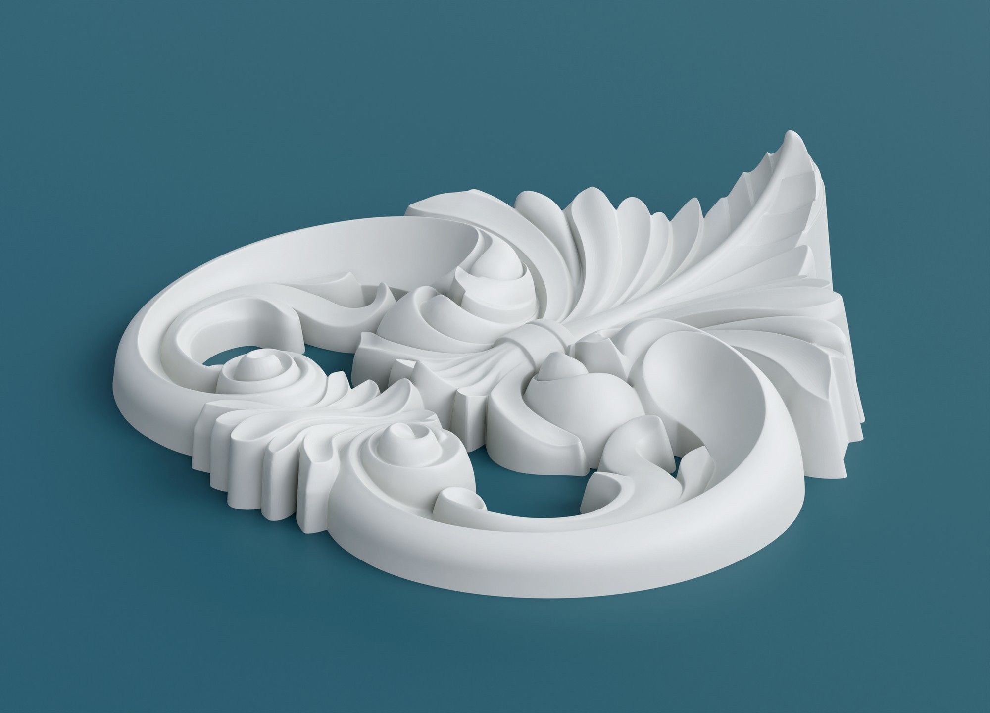 Frame pommel 3D model_3