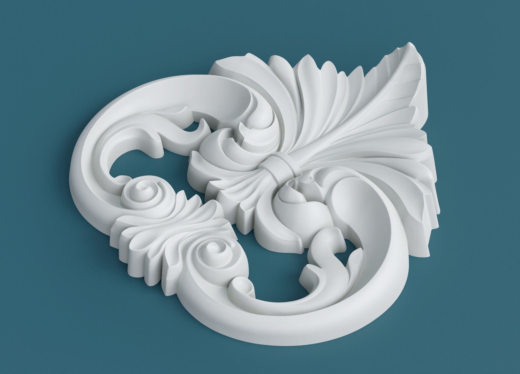 Frame pommel 3D model_6