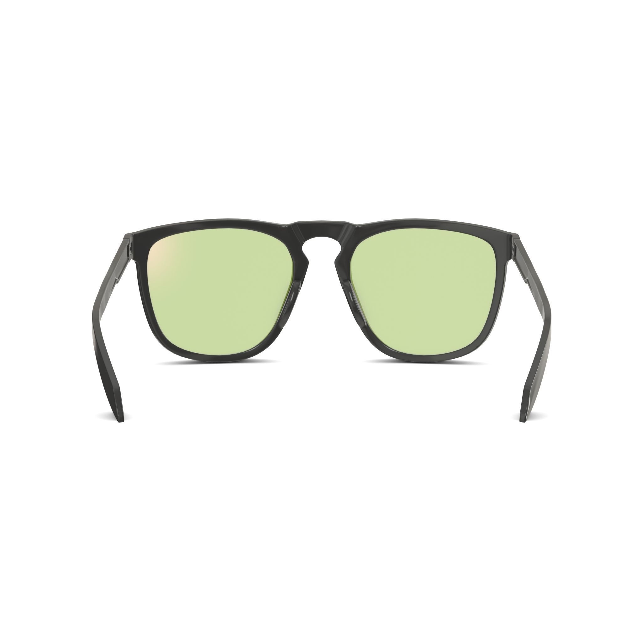 Bliz Smoke w rose-gold multi Ace Rubber Black Sport glasses Low-poly 3D model_1