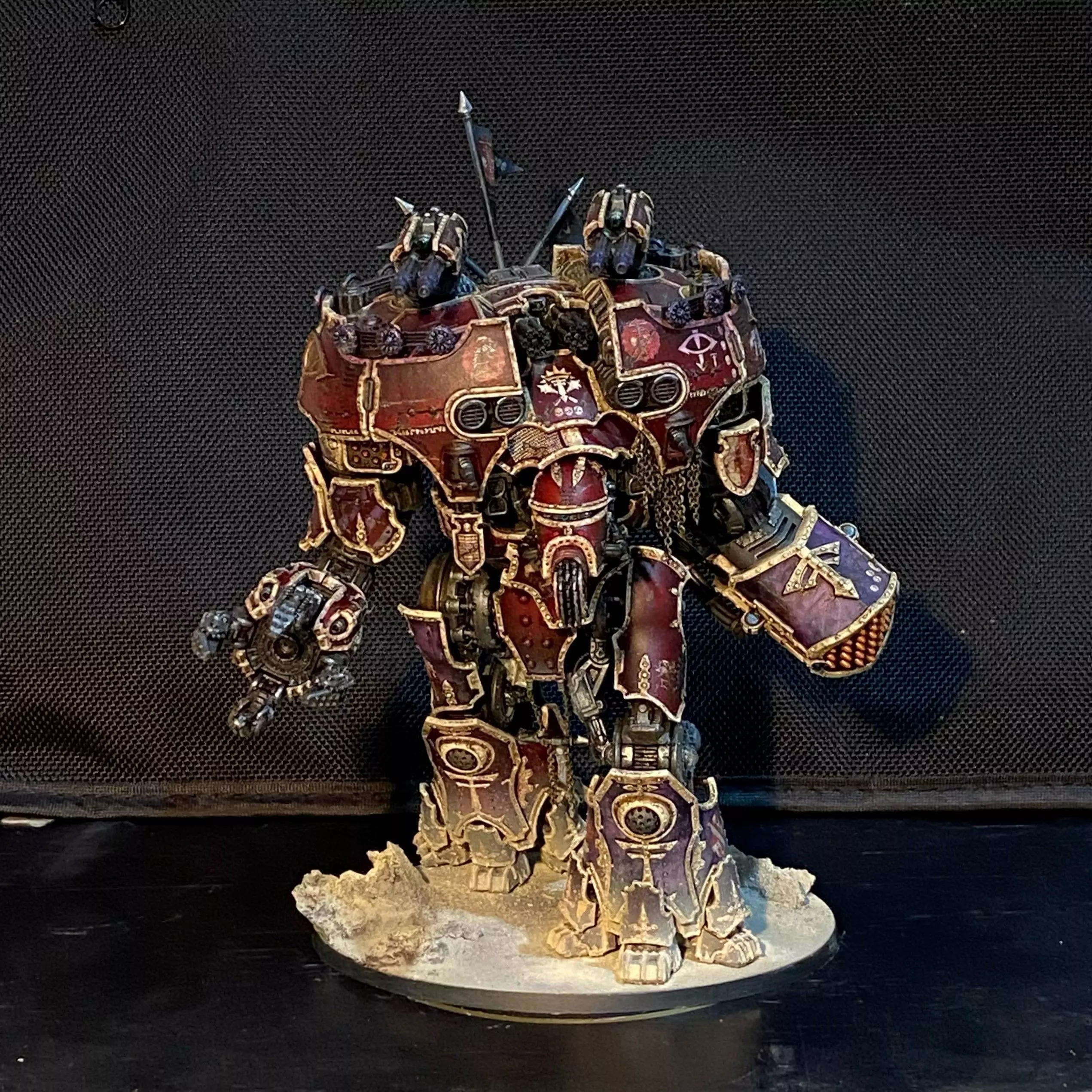 Warmaster Titan Void Shield Relocators 3D print model_0