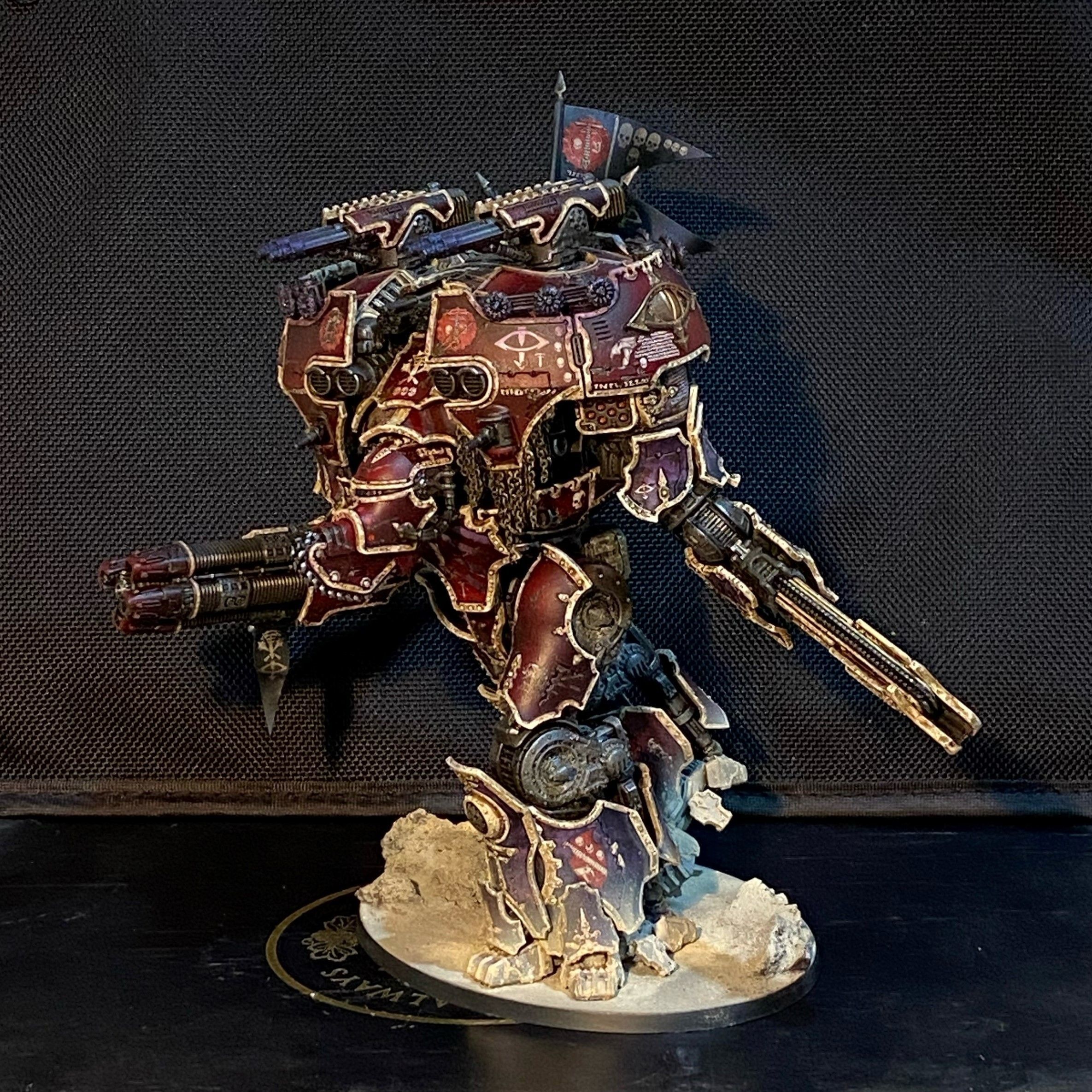 Warmaster Titan Void Shield Relocators 3D print model_3