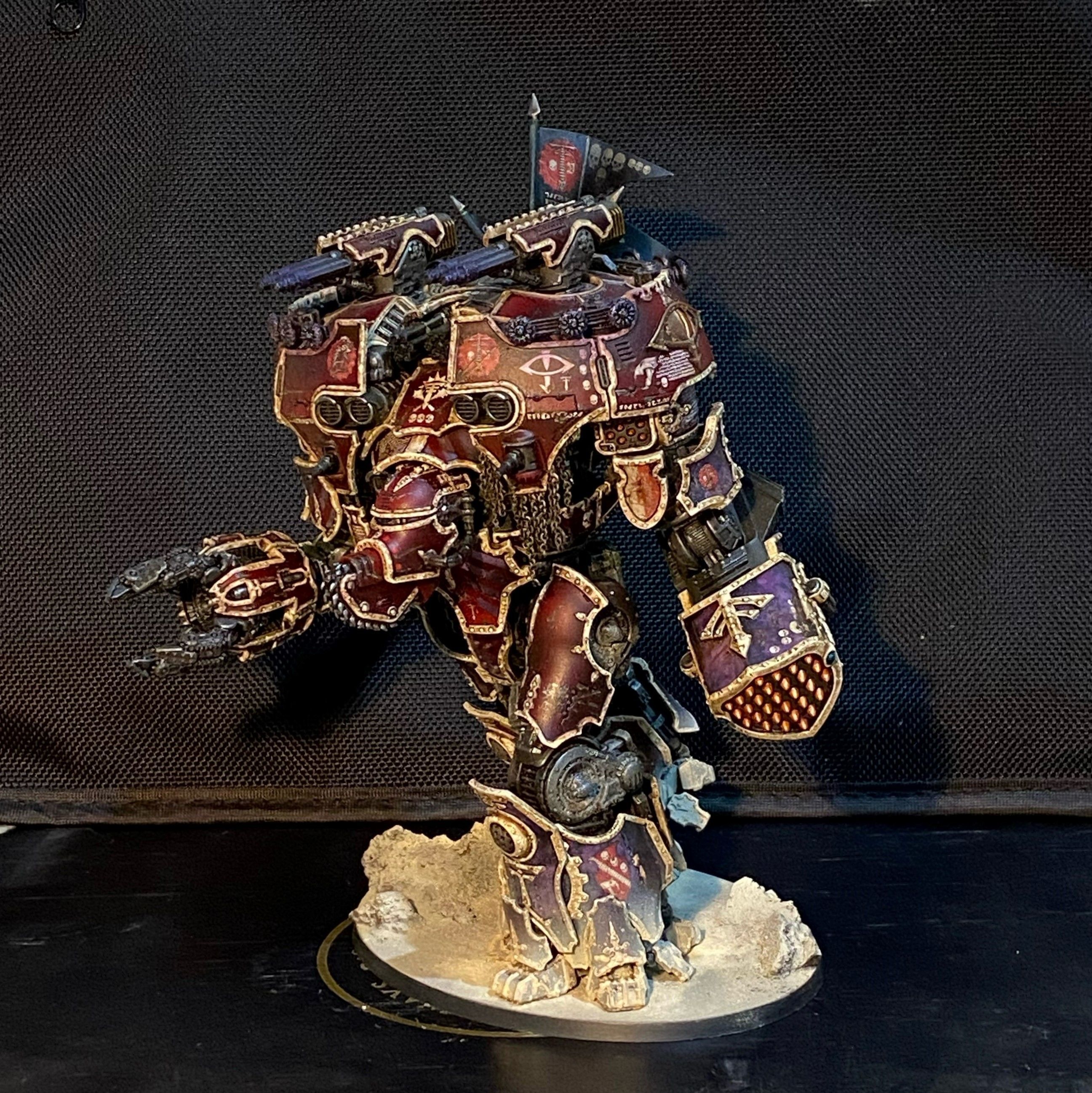 Warmaster Titan Void Shield Relocators 3D print model_1