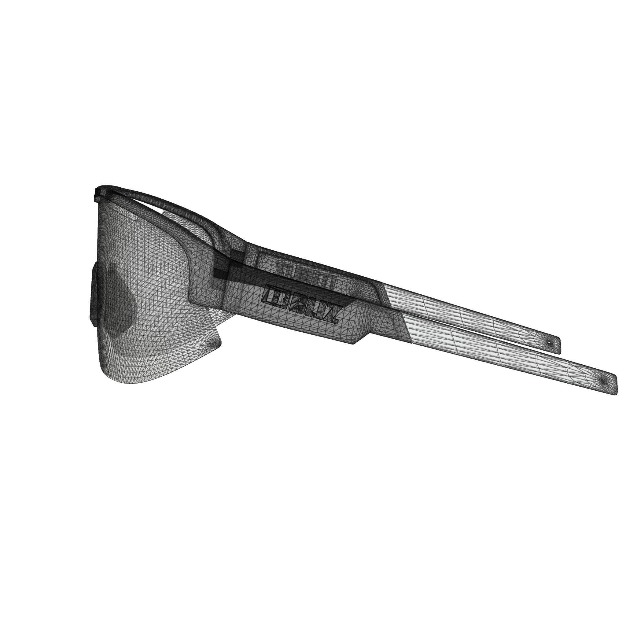 Bliz - Matrix Nordic Light Matt Black Sport glasses Low-poly 3D model_8