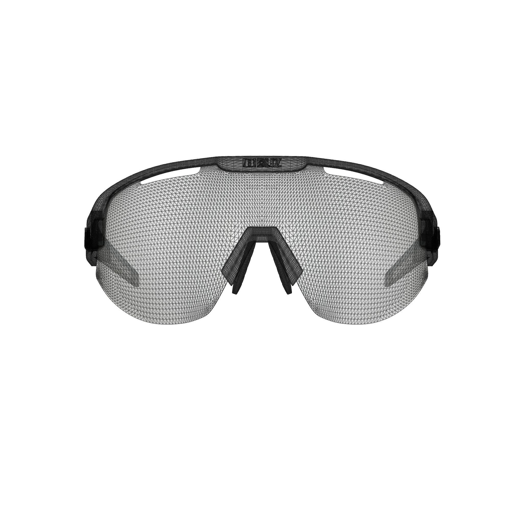 Bliz - Matrix Nordic Light Matt Black Sport glasses Low-poly 3D model_7