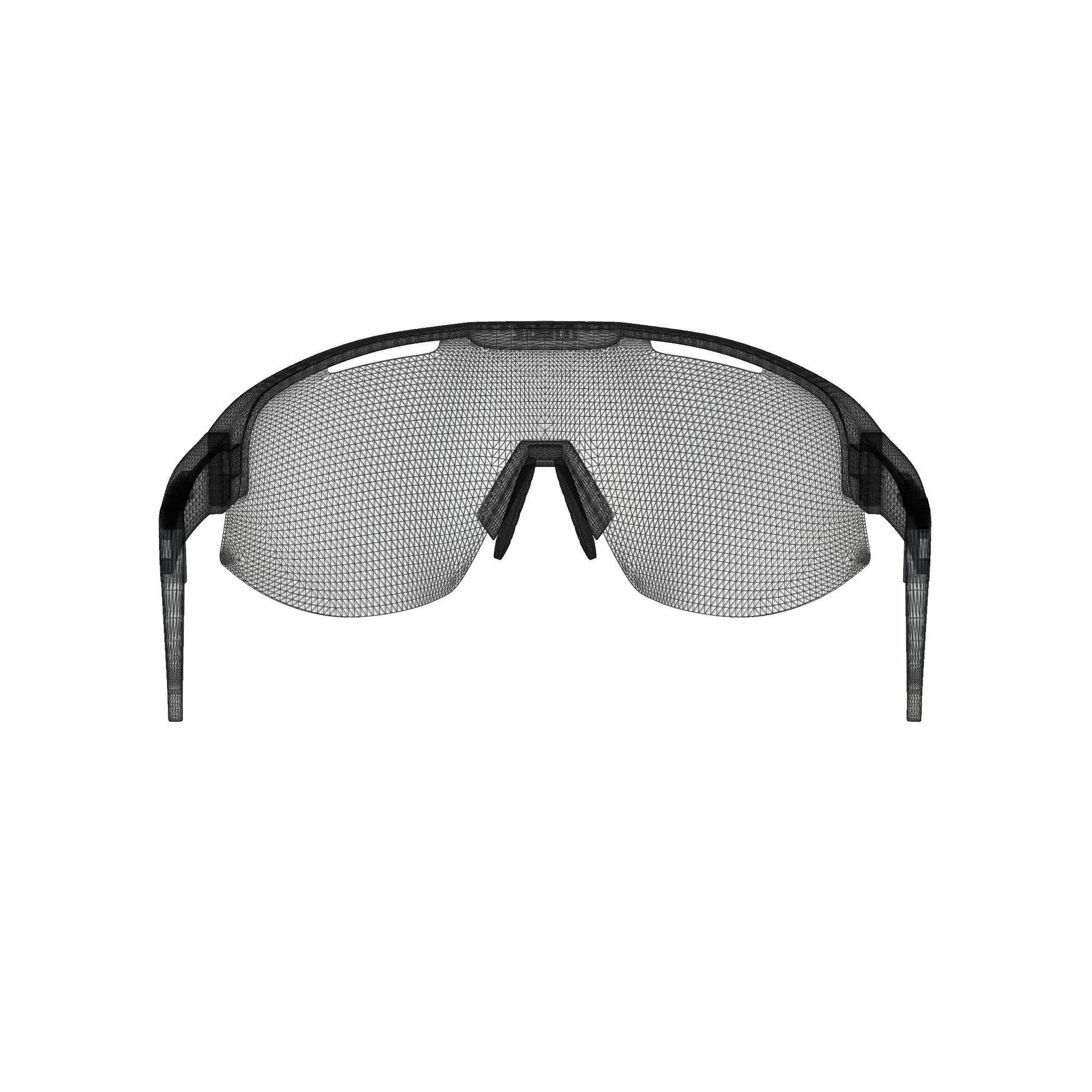 Bliz - Matrix Nordic Light Matt Black Sport glasses Low-poly 3D model_6