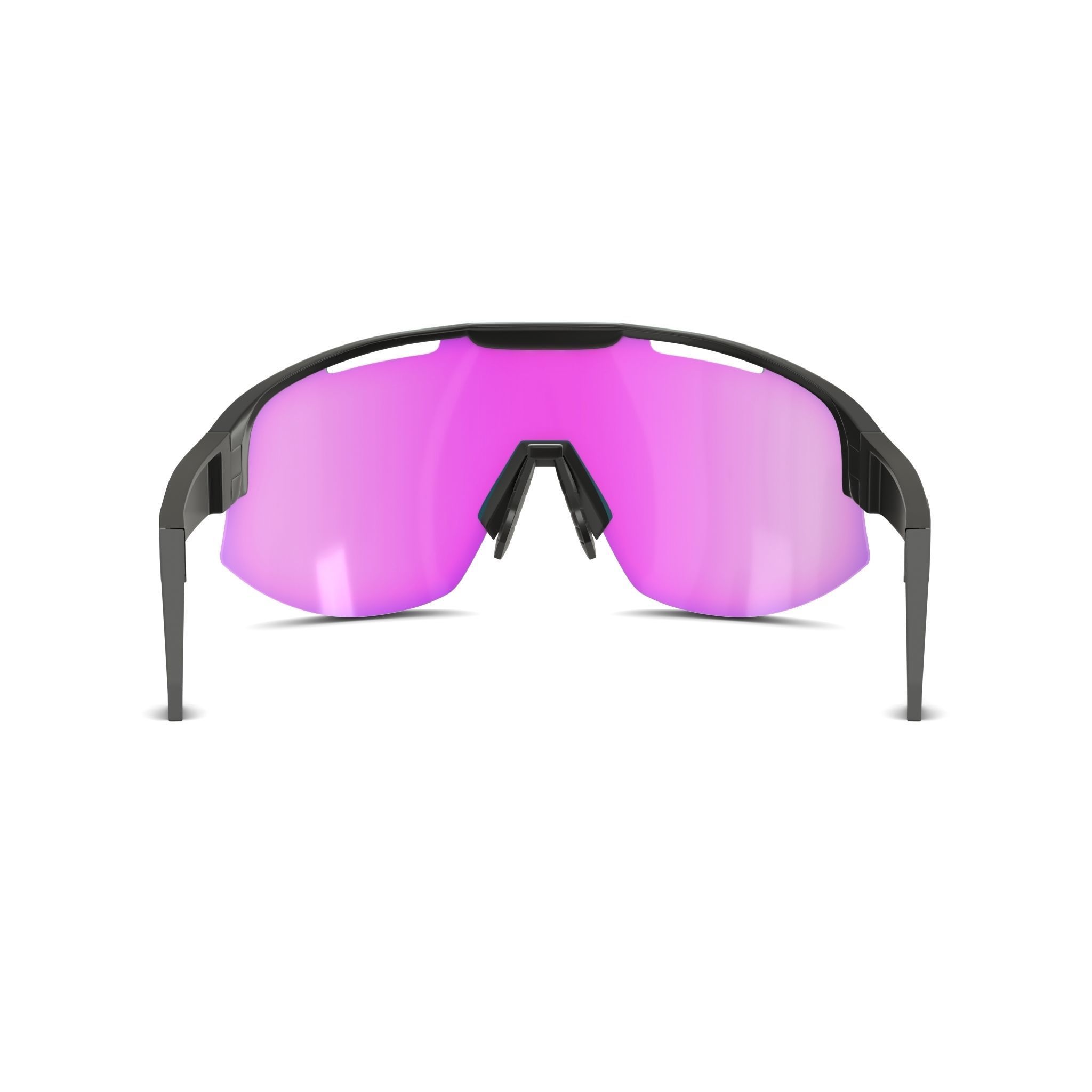 Bliz - Matrix Nordic Light Matt Black Sport glasses Low-poly 3D model_1