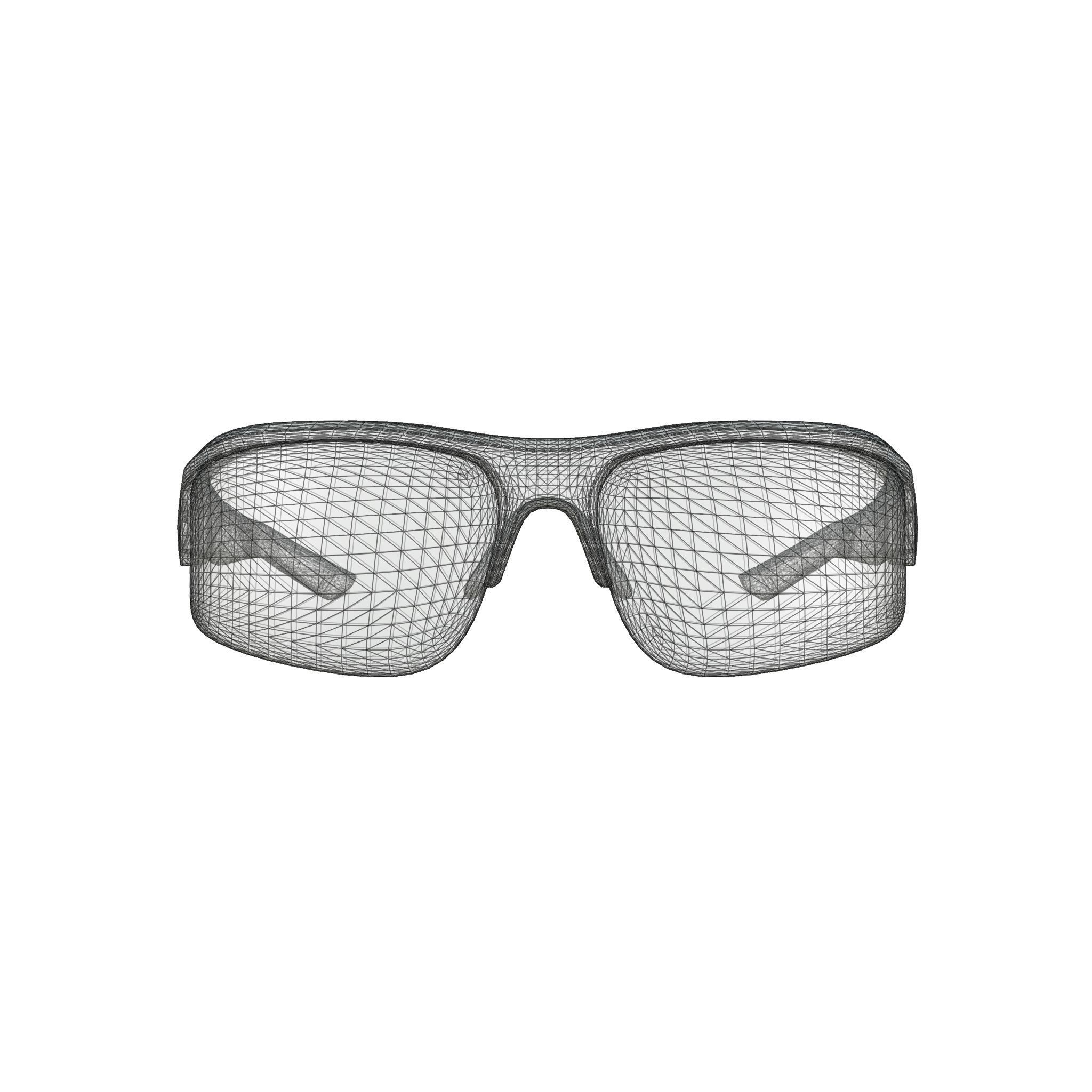 Henrik Stenson Eyewear - Stinger Grey Sport glasses  Low-poly 3D model_7