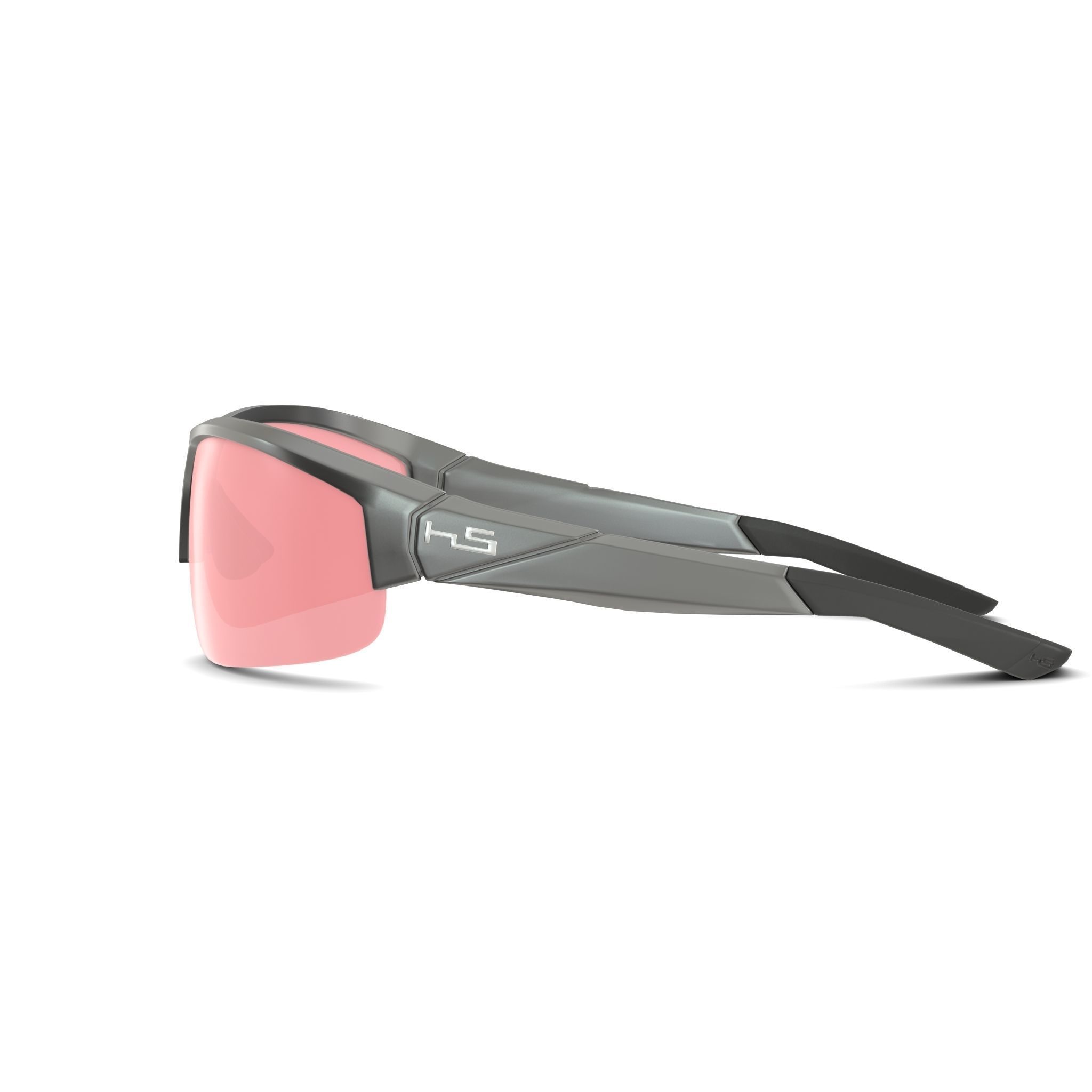 Henrik Stenson Eyewear - Stinger Grey Sport glasses  Low-poly 3D model_3