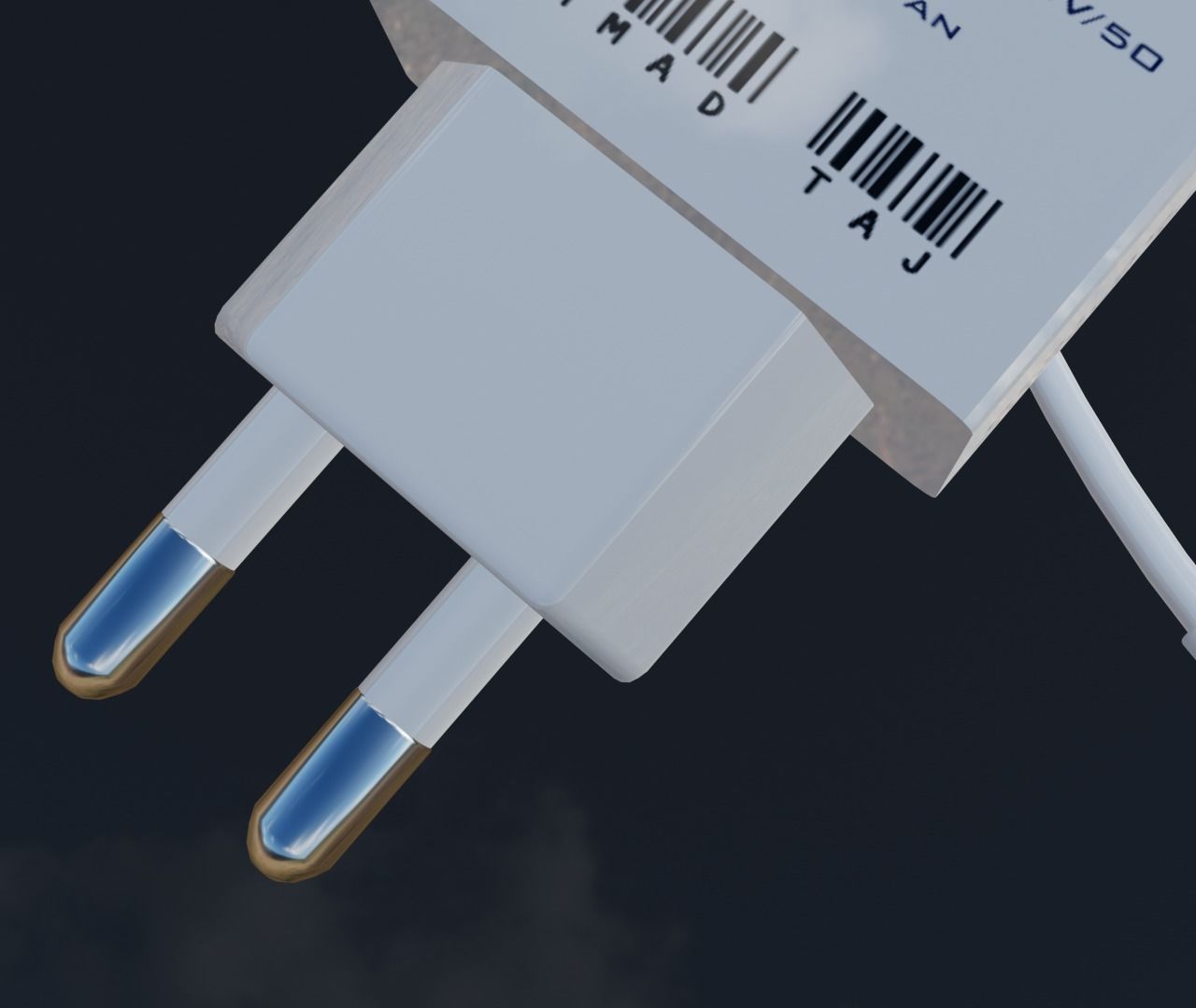 Mobile Charger 3D model_3