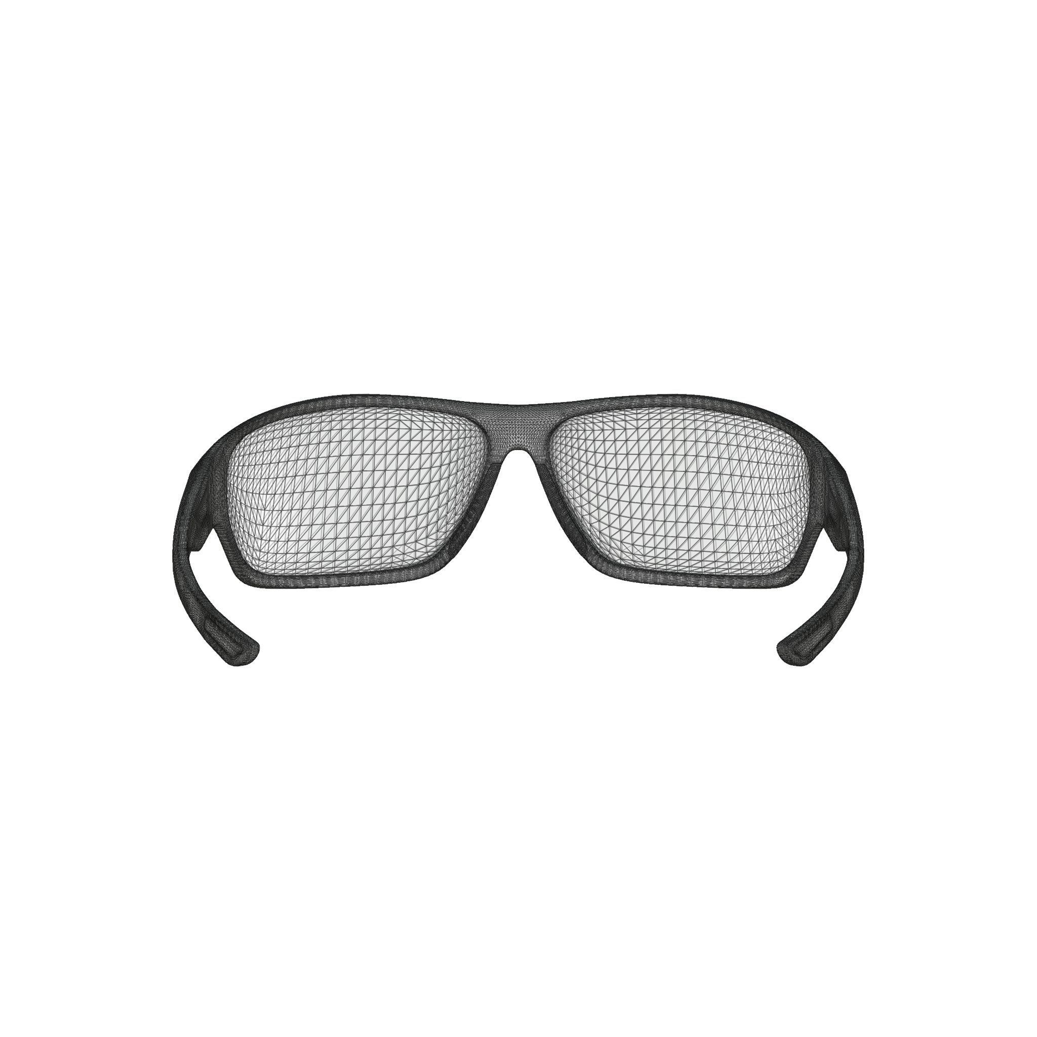 Henrik Stenson Eyewear - Torque Havanna Brown Sport glasses Low-poly 3D model_6
