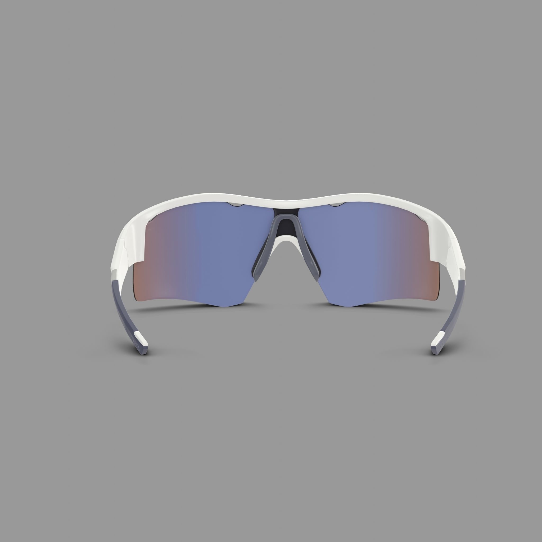 Henrik Stenson Eyewear - Iceman II White Sport glasses Low-poly 3D model_1