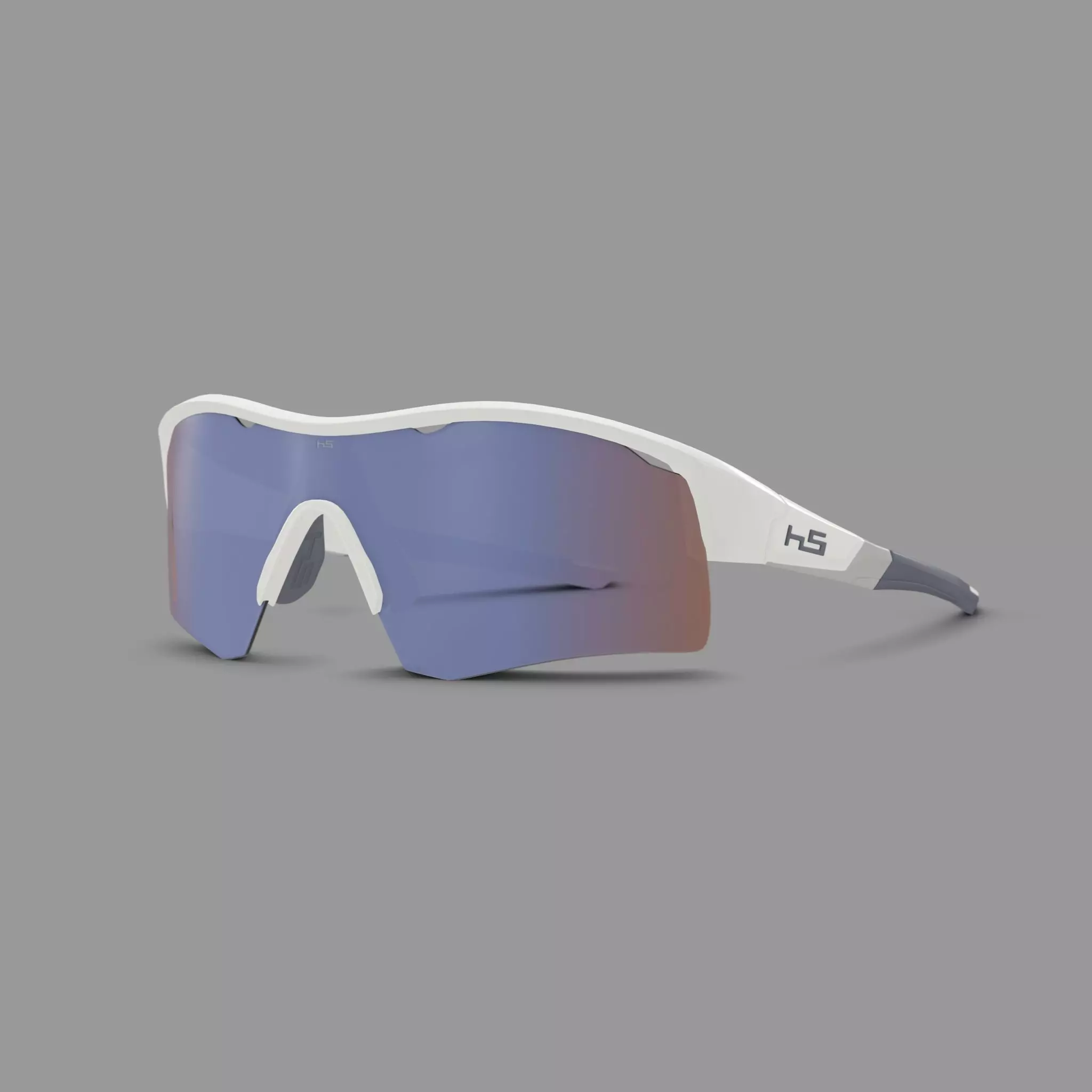 Henrik Stenson Eyewear - Iceman II White Sport glasses Low-poly 3D model_0