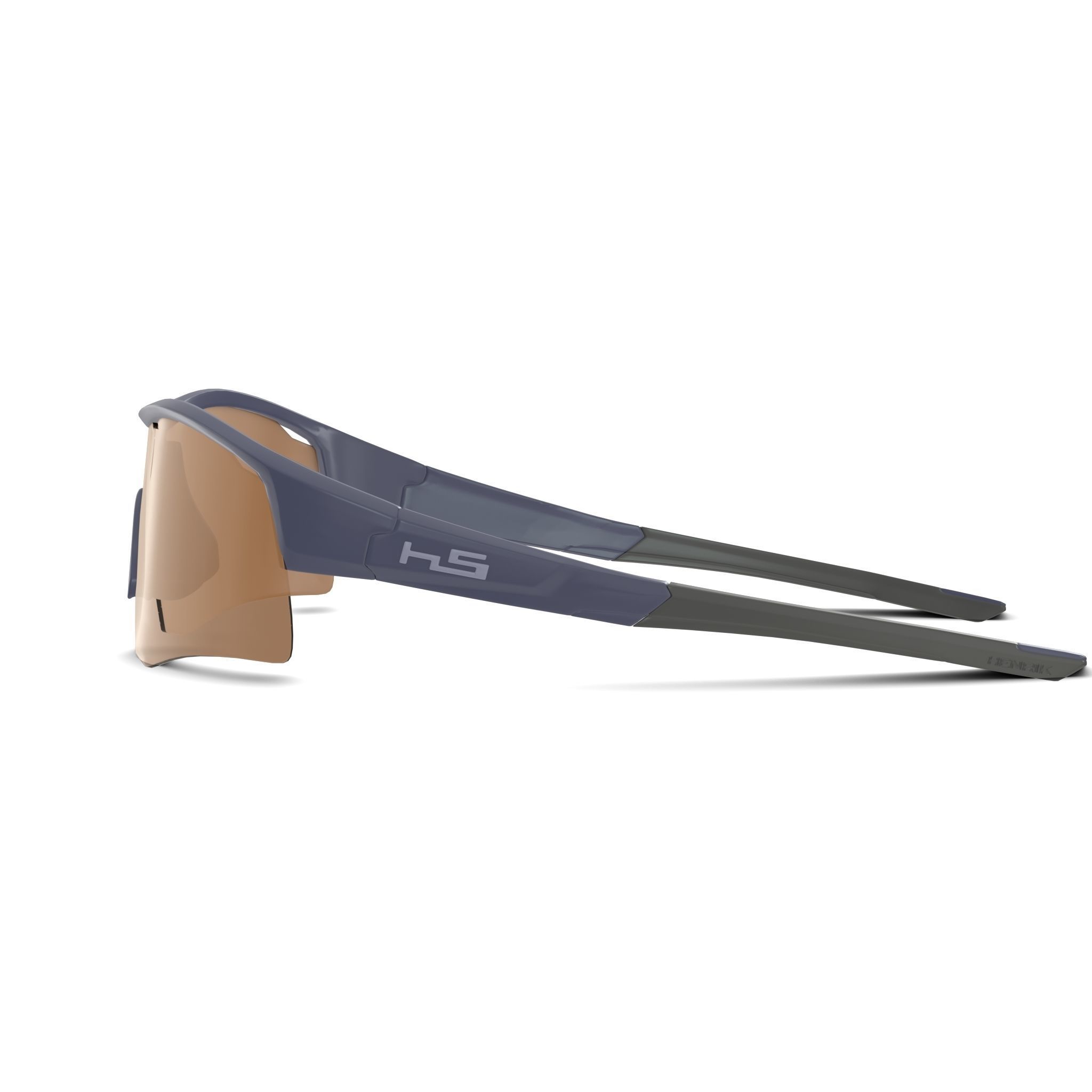Henrik Stenson Eyewear - Iceman Blue Sport glasses Low-poly 3D model_3